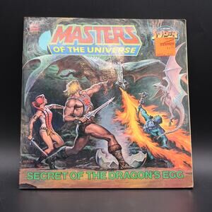 Golden Book Masters of the Universe Secret of the Dragons Egg 1985 MOTU He-Man